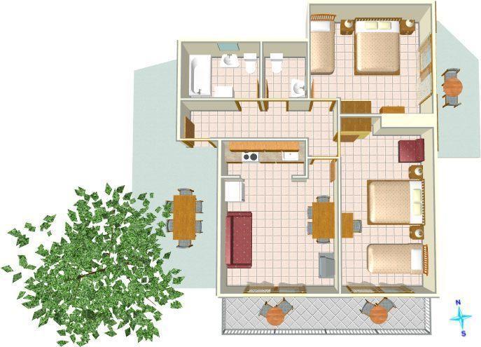 Holiday House Zorra Živogošće Pokoj fotografie